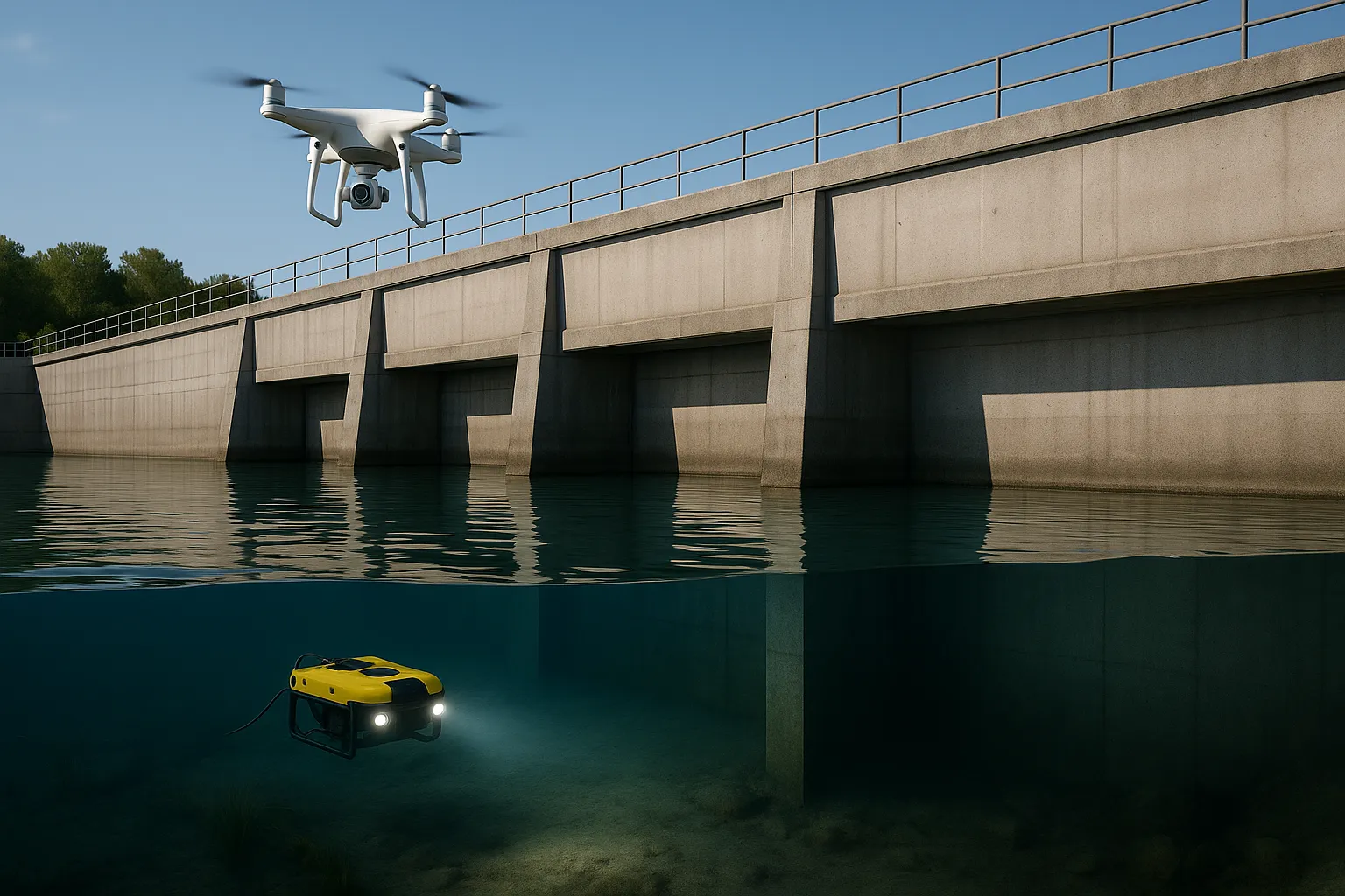 LA Survey ROV undervattensrobot